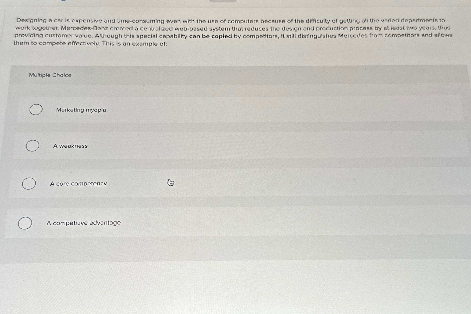  Designing a car is expensive and time-consuming even with the use
