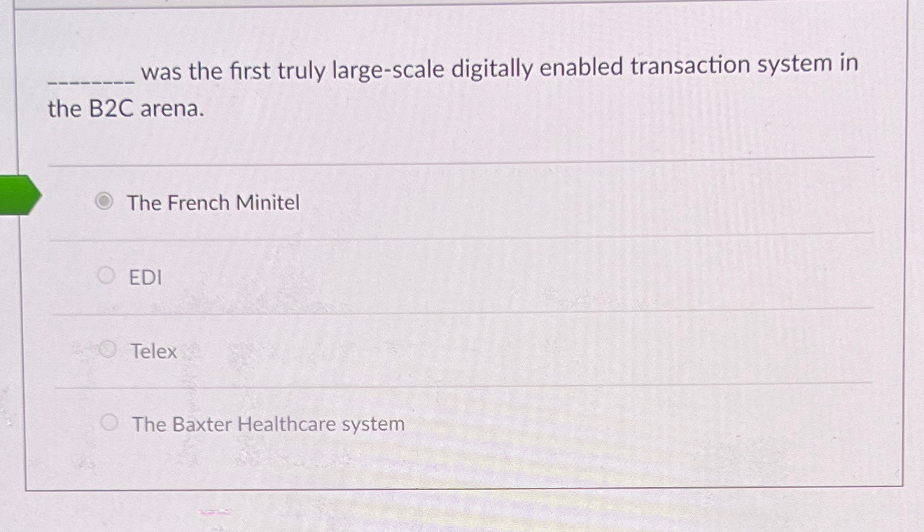  was the first truly large-scale digitally enabled transaction system in the