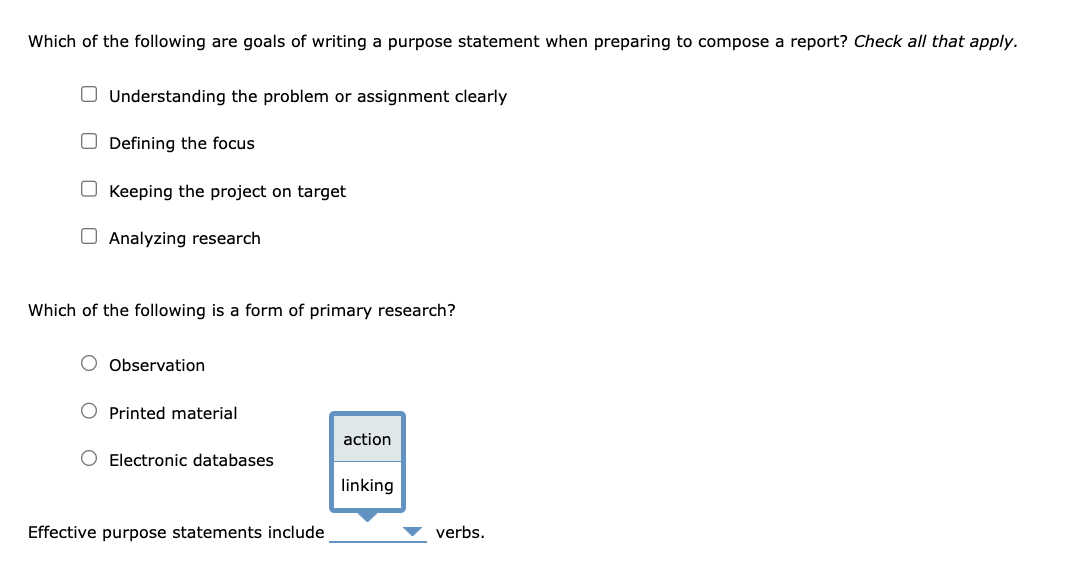 This is 1 question with subquestions please answer all correct for an