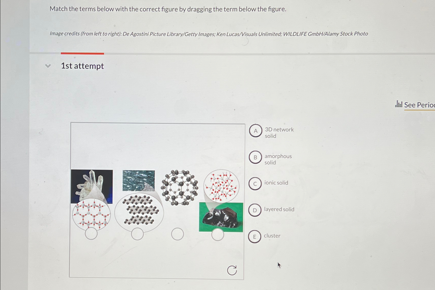  Match the terms below with the correct figure by dragging the