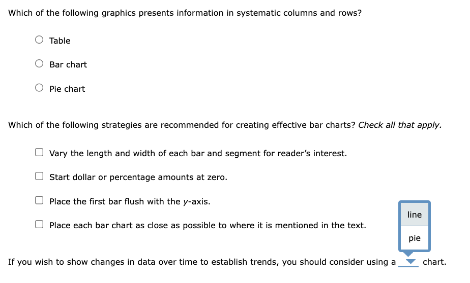 This is 1 question with subquestions please answer all correct for an