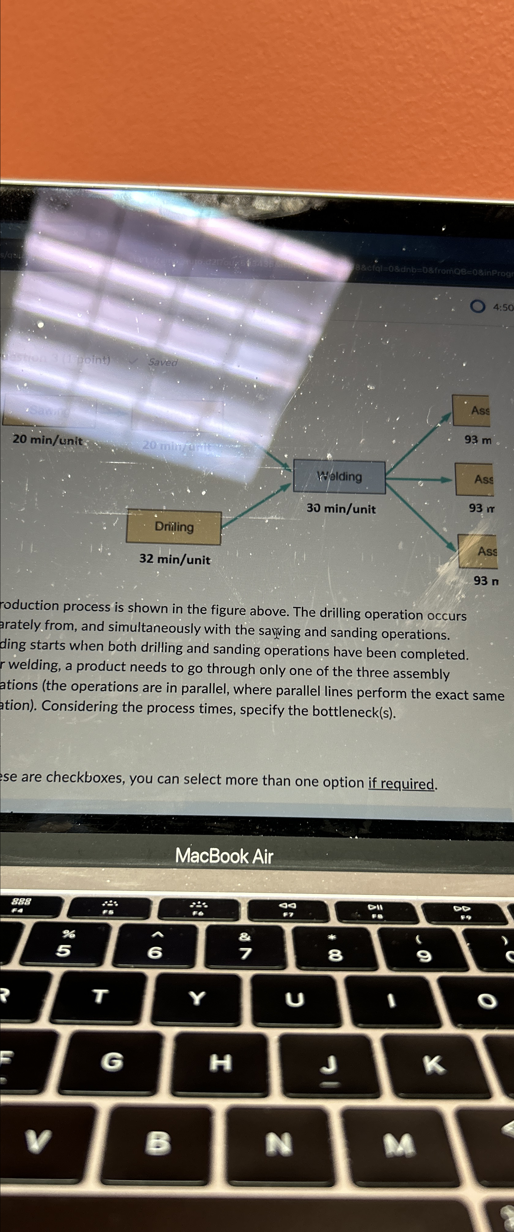 roduction process is shown in the figure above. The drilling operation