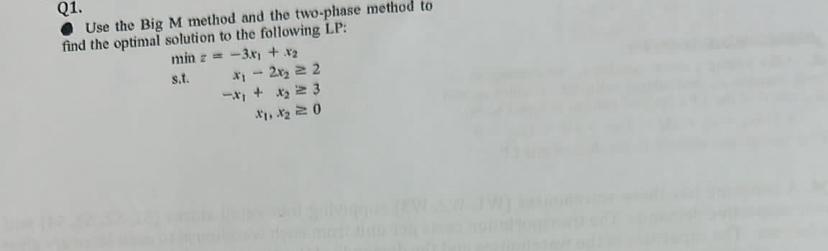  Can you solve this question very quickly pleaseee Q1 Use the