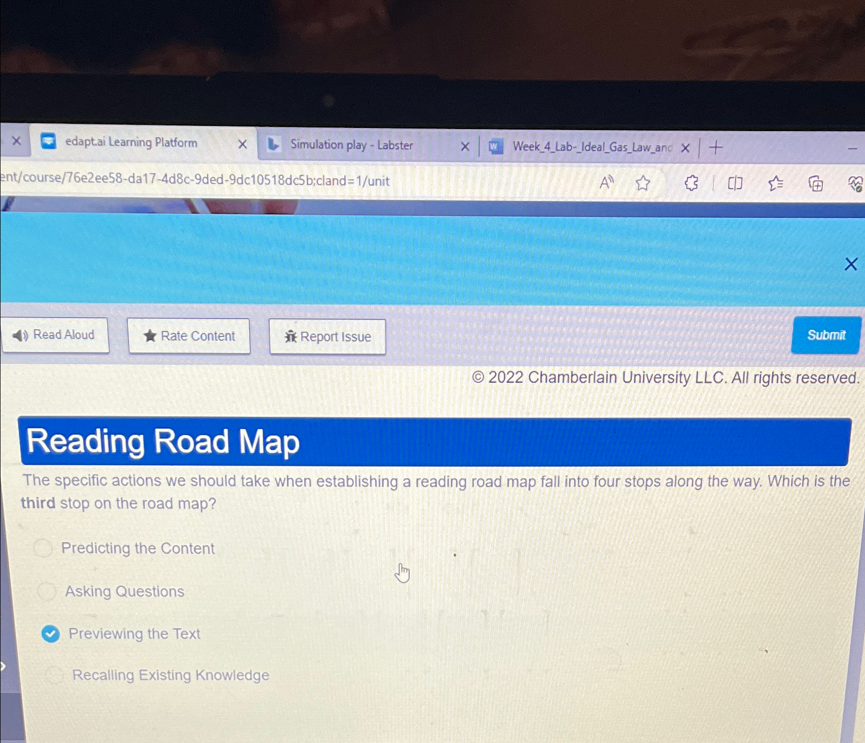  edaptai Learning Platform Simulation play - Labster W. Week_4_Lab-Ideal_Gas_Law_ano ent/course/76e2ee58-da17-4d8c-9ded-9dc10518dc5b;cland=1/unit A"