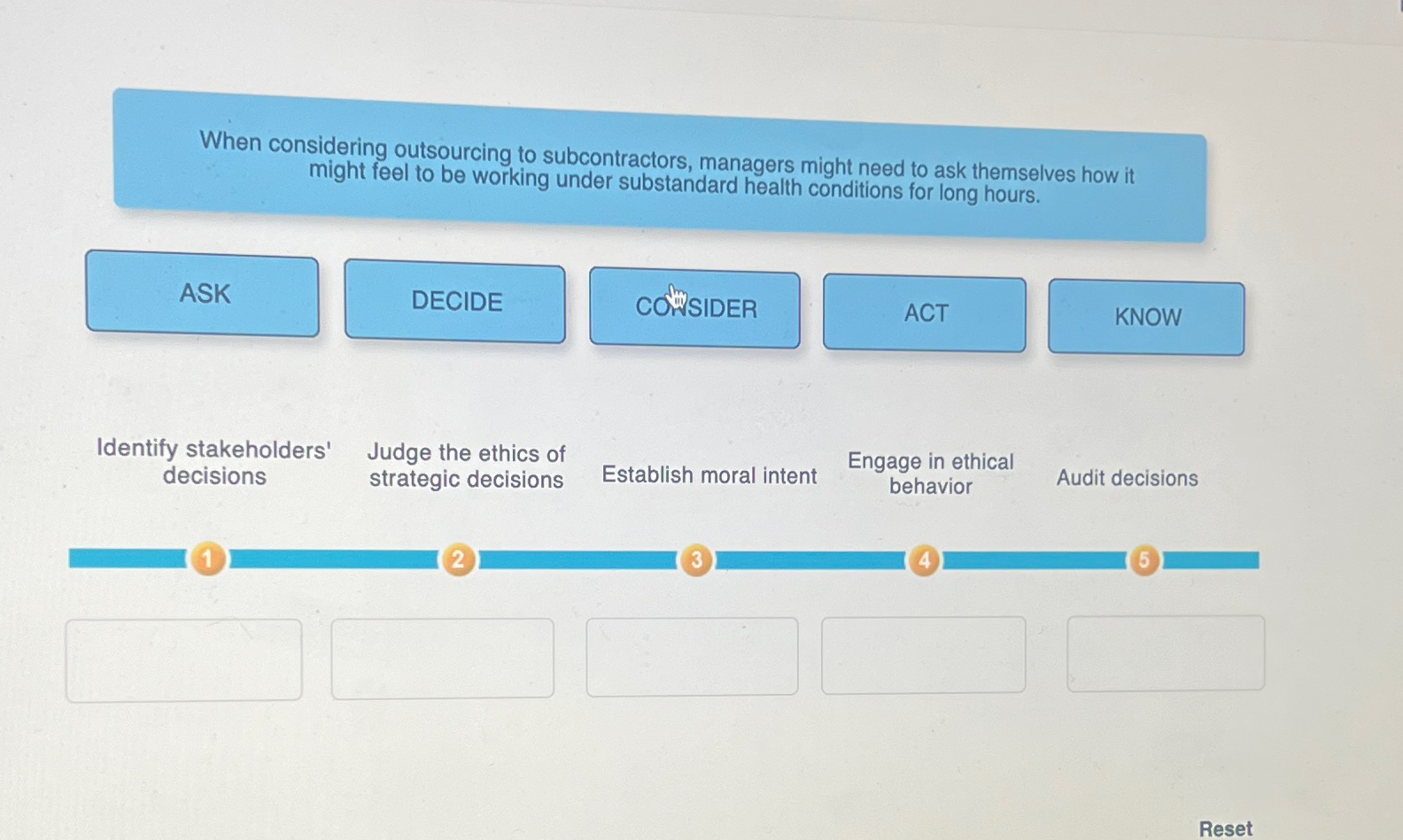  When considering outsourcing to subcontractors, managers might need to ask themselves