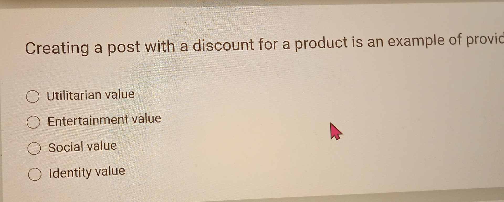  Creating a post with a discount for a product is an