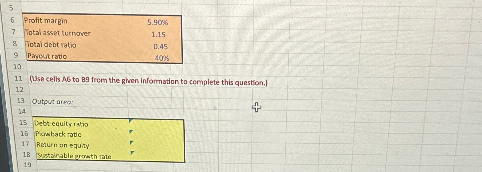  \table[[5,,],[6,Profit margin,5.90% 