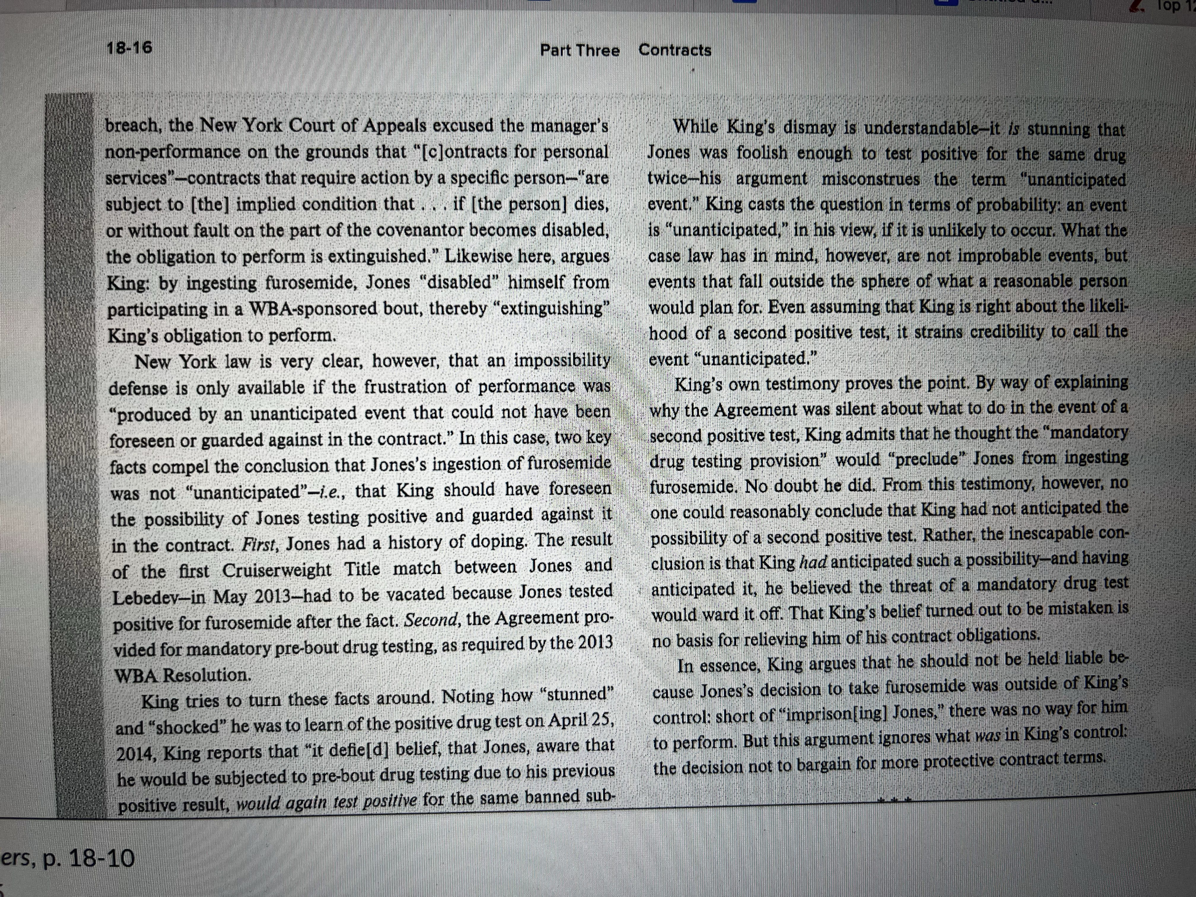 d... 7. Top 1200. the obligation to perform is extinguished." Likewise here,
