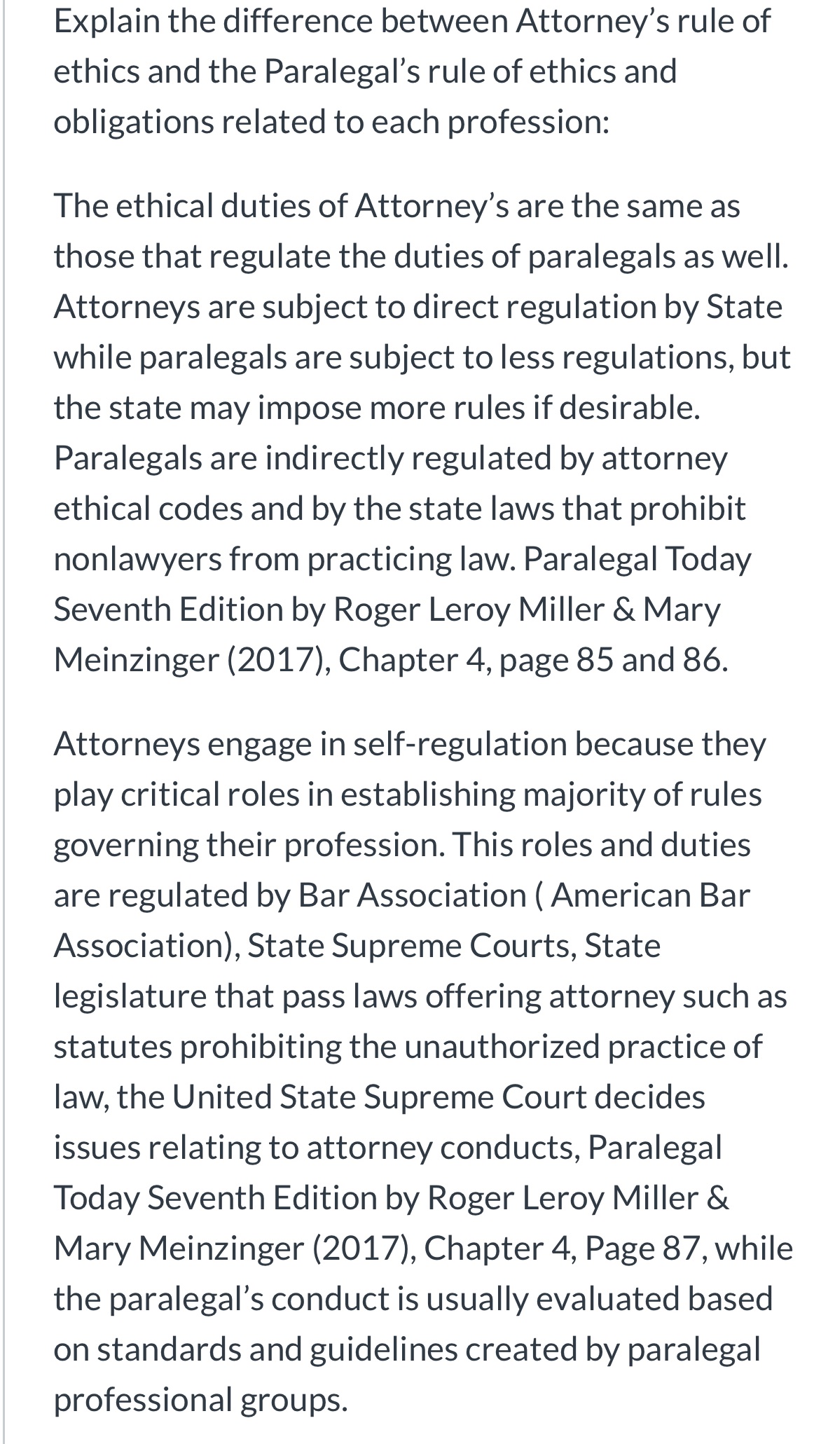 How can I respond to this discussion thread? Explain the difference between