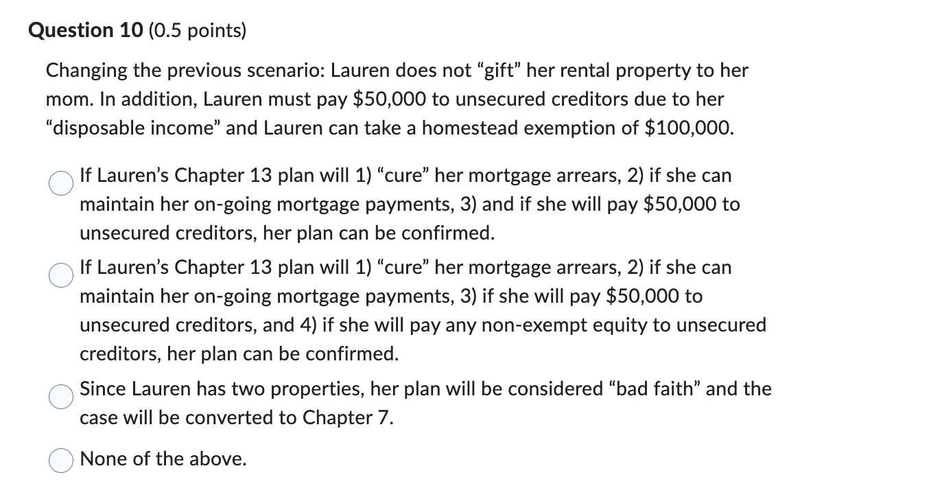 for Chapter 7 bankruptcy. According to the means test, he has above