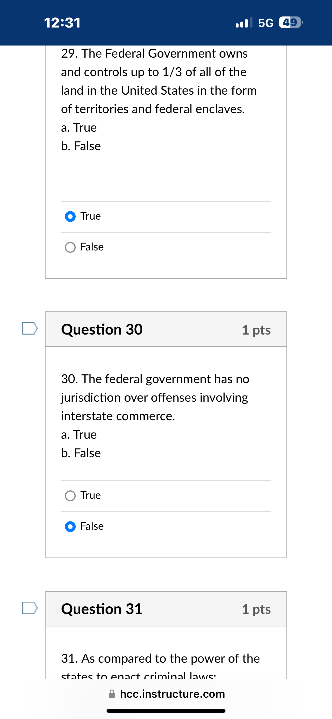 the ordinary person will understand. O True () False [ | Question