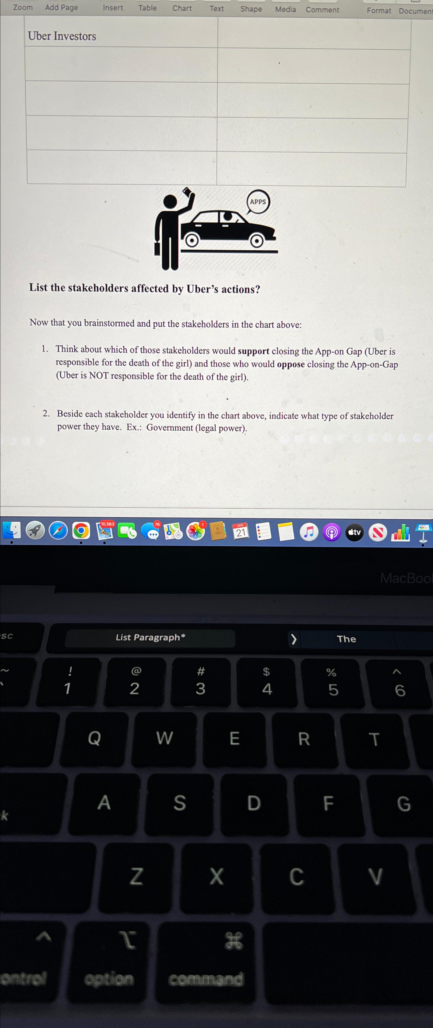  Zoom Add Page Insert Table Chart Text Shape Media Comment Format