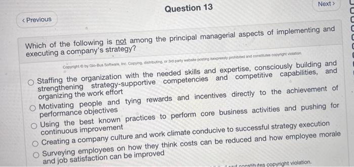 customer service and build market share. doing a very thorough job of