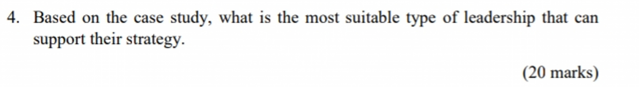  Based on the case study, what is the most suitable type