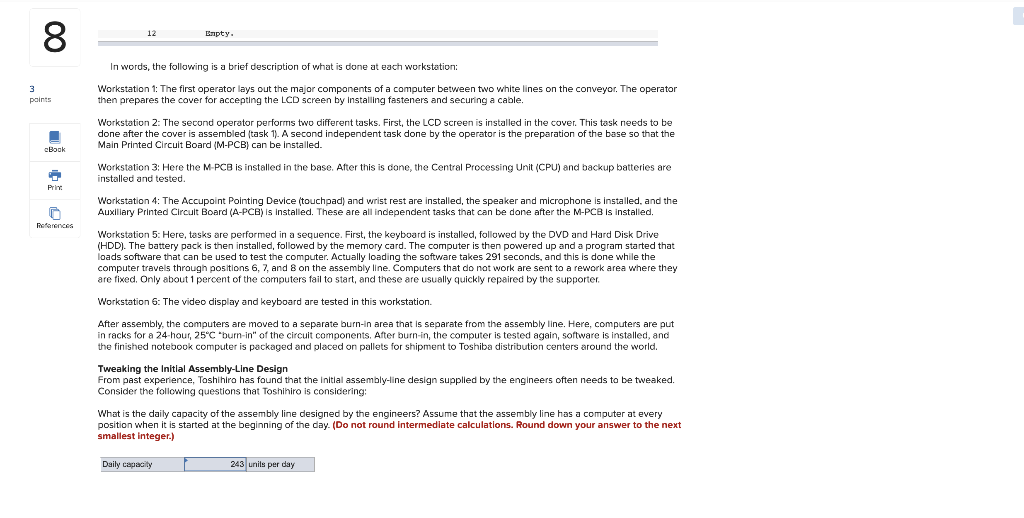 Nakamura, manufecturing engineering section manager, is examining the prototype assembly process sheet