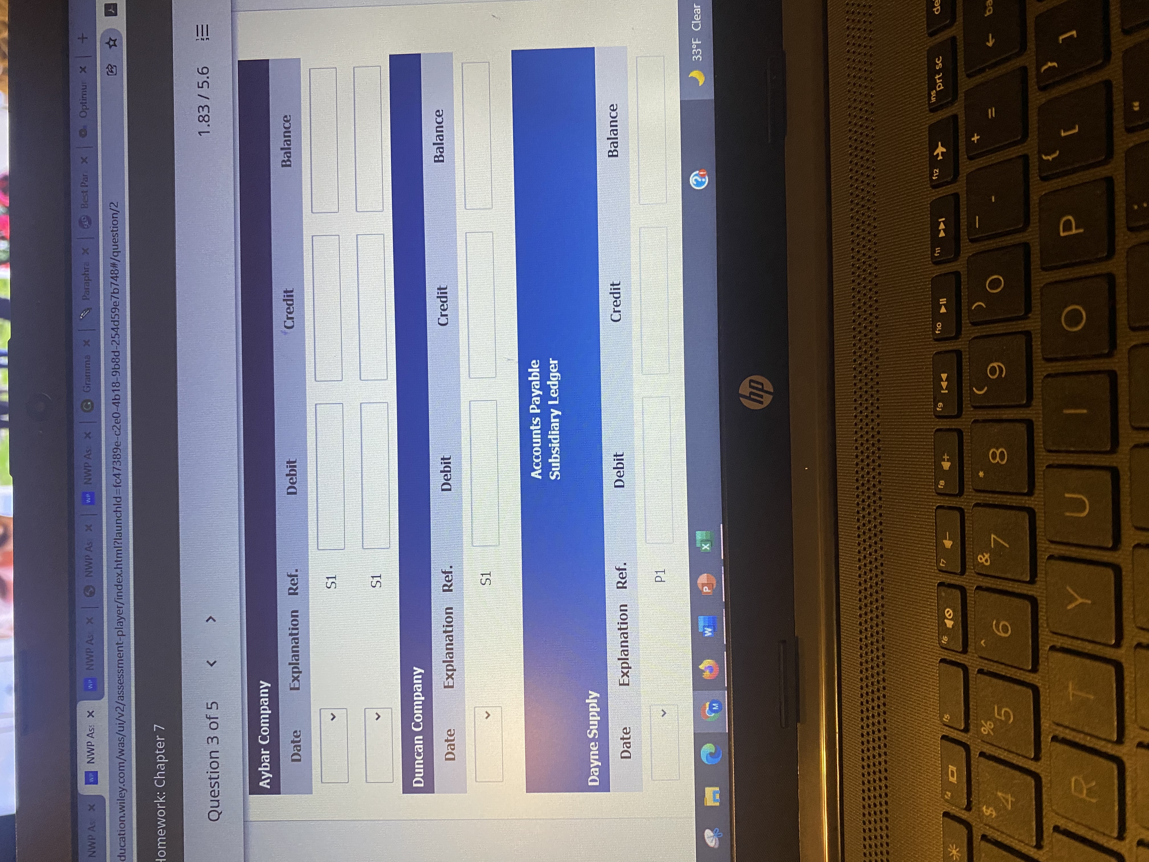 NWP As X NWP As X Gramma x Paraphrasest Par: x @.