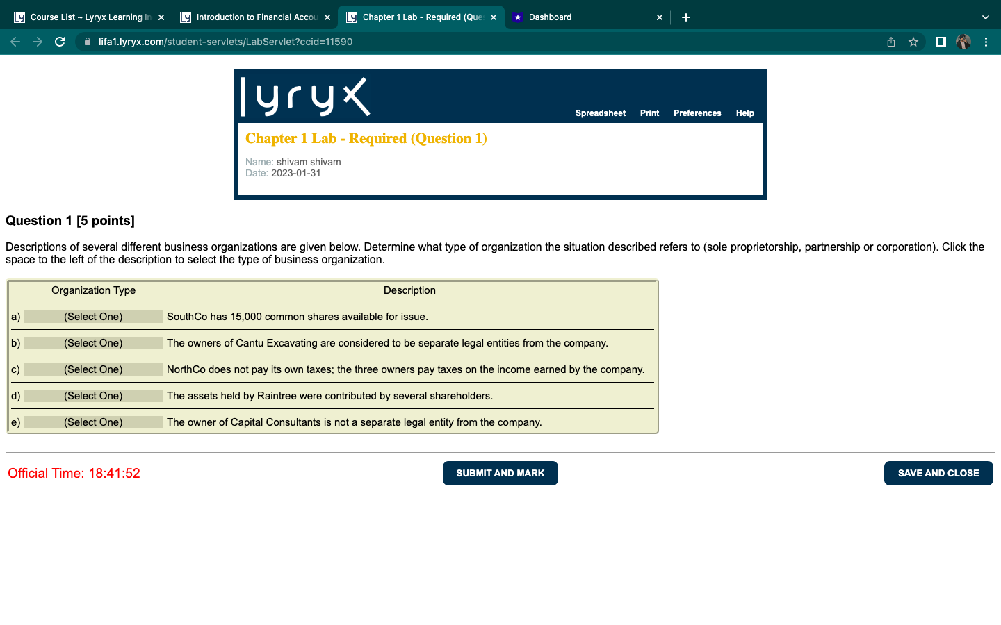  Ly Course List ~ Lyryx Learning In X Ly Introduction to