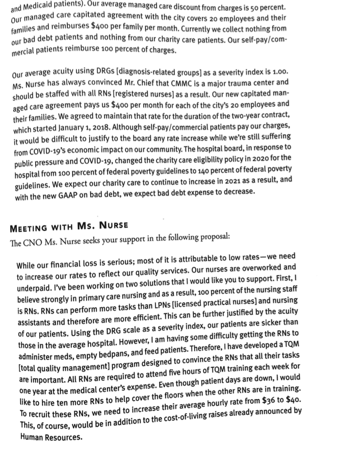 below), I was able to build or calculate the revenue. Question 1