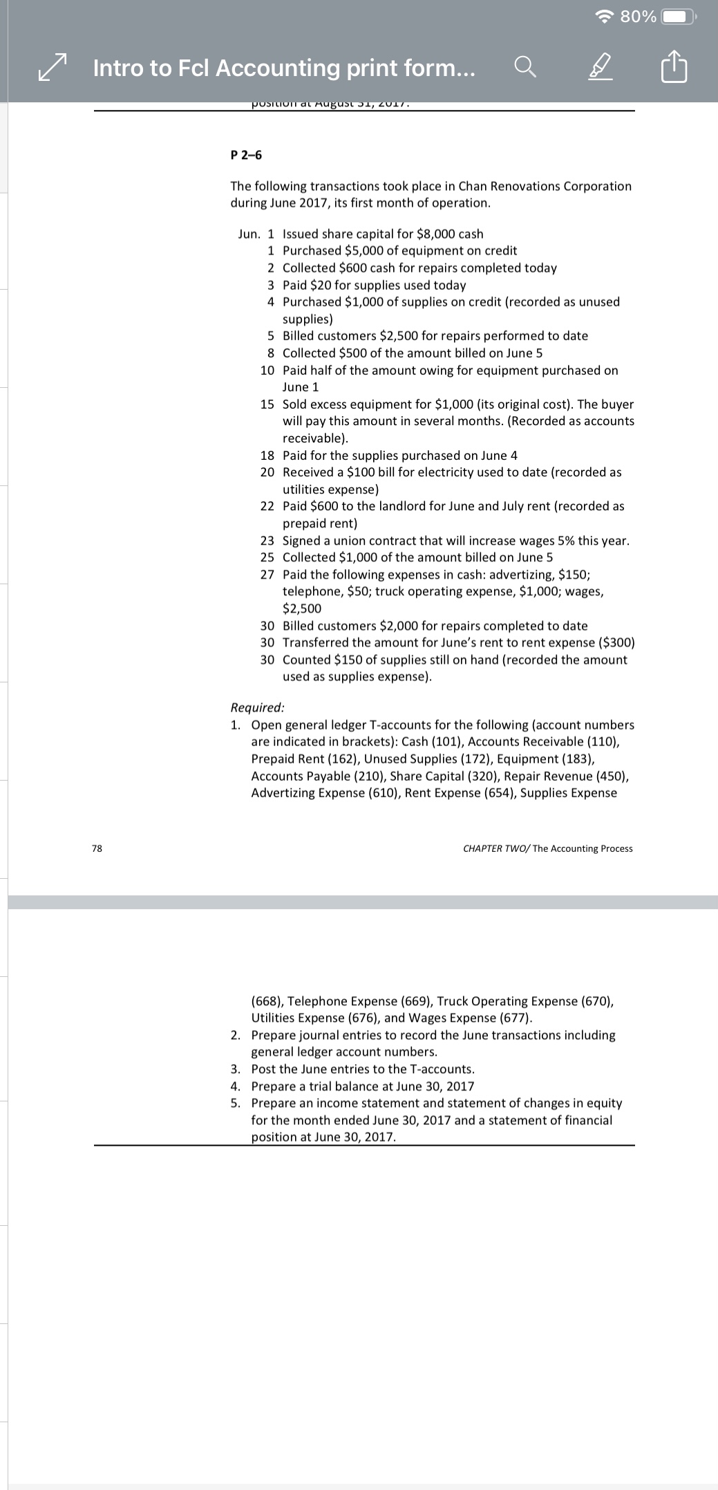 Q and the last one is the page 78 from the book