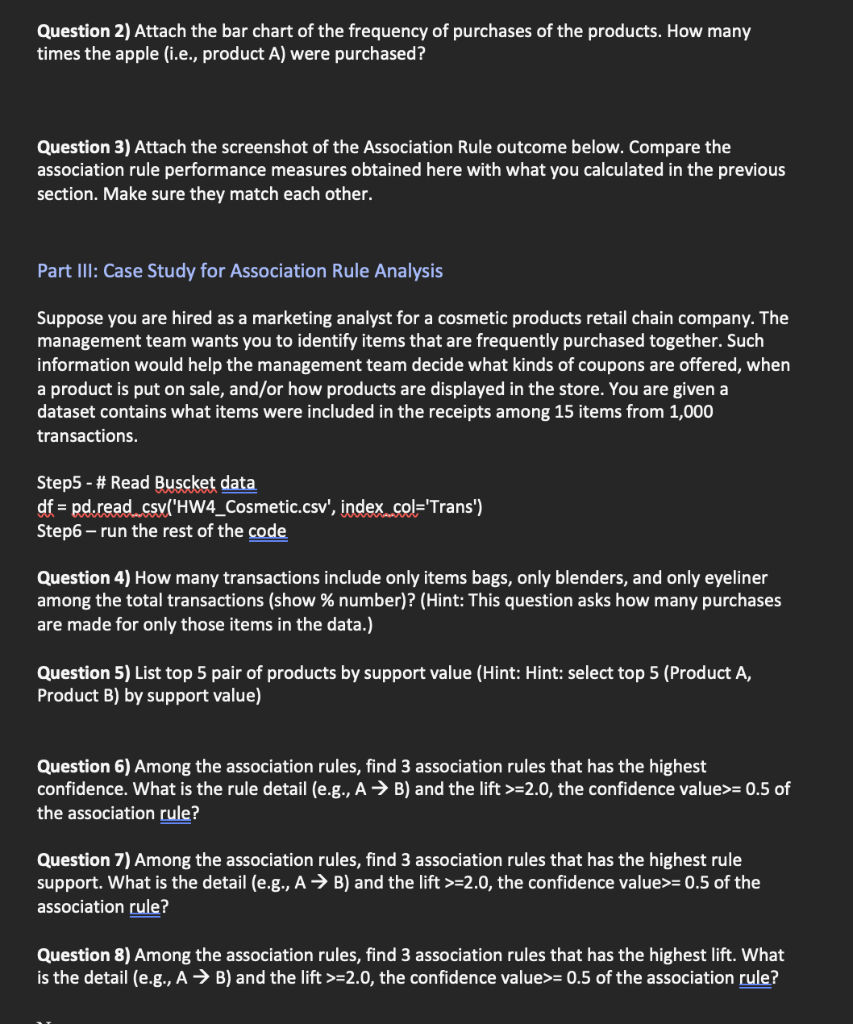 end of this document. - Once you finished, save the answer sheet