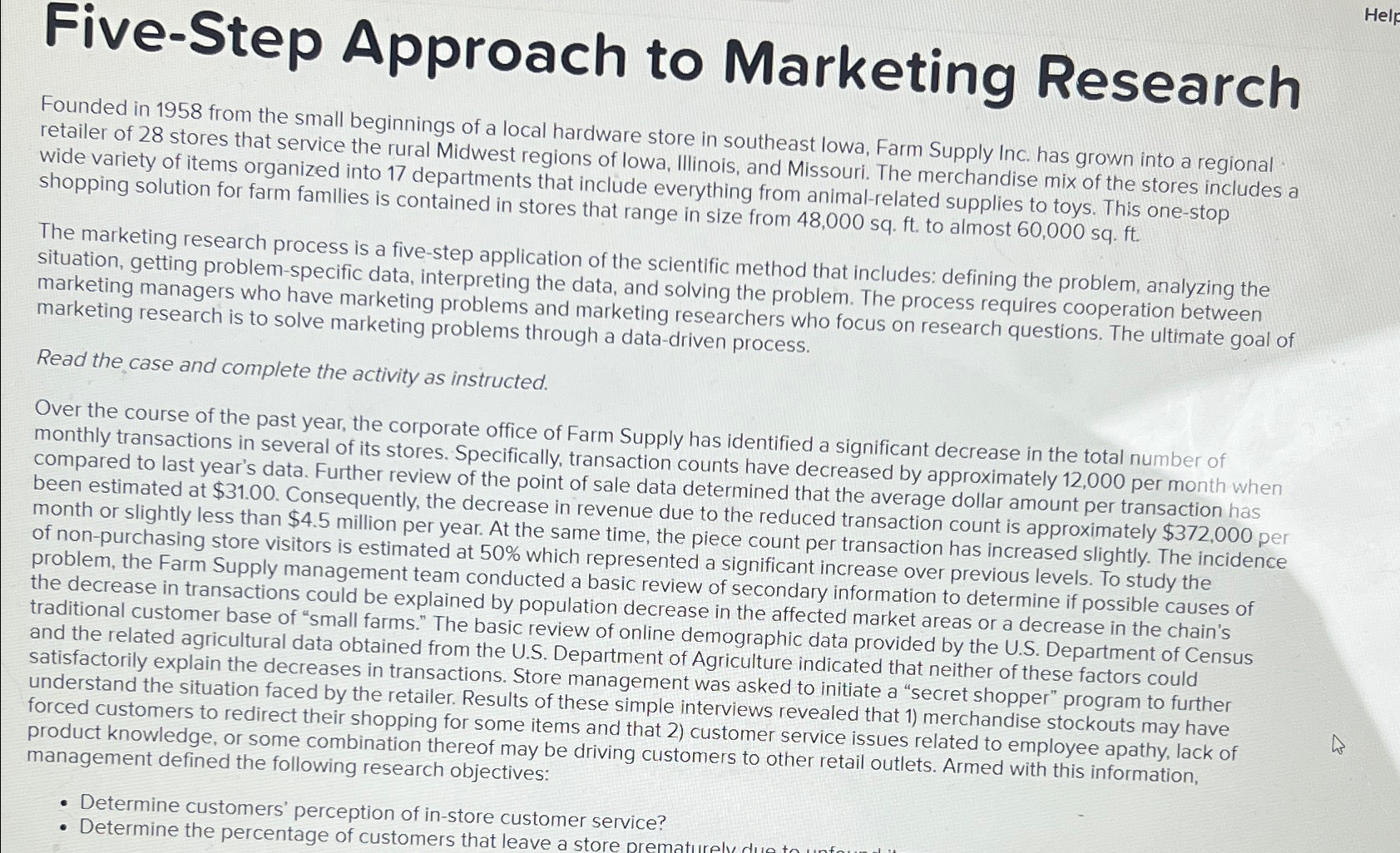  Founded in 1958 from the small beginnings of a local hardware