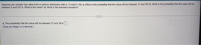 please do parts a,b,c and d. Suppose you sample ore value from