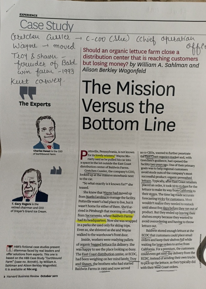  EXPERIENCE Case Study Oretchen Cussier C-c00(she)(Chief opuratian wayne moved Troy &