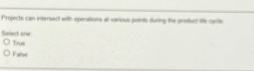  Select ane True False 