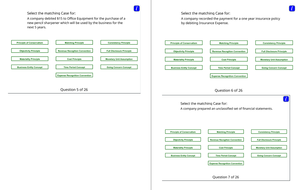 for: Assumes that a business will continue to operate unless it is