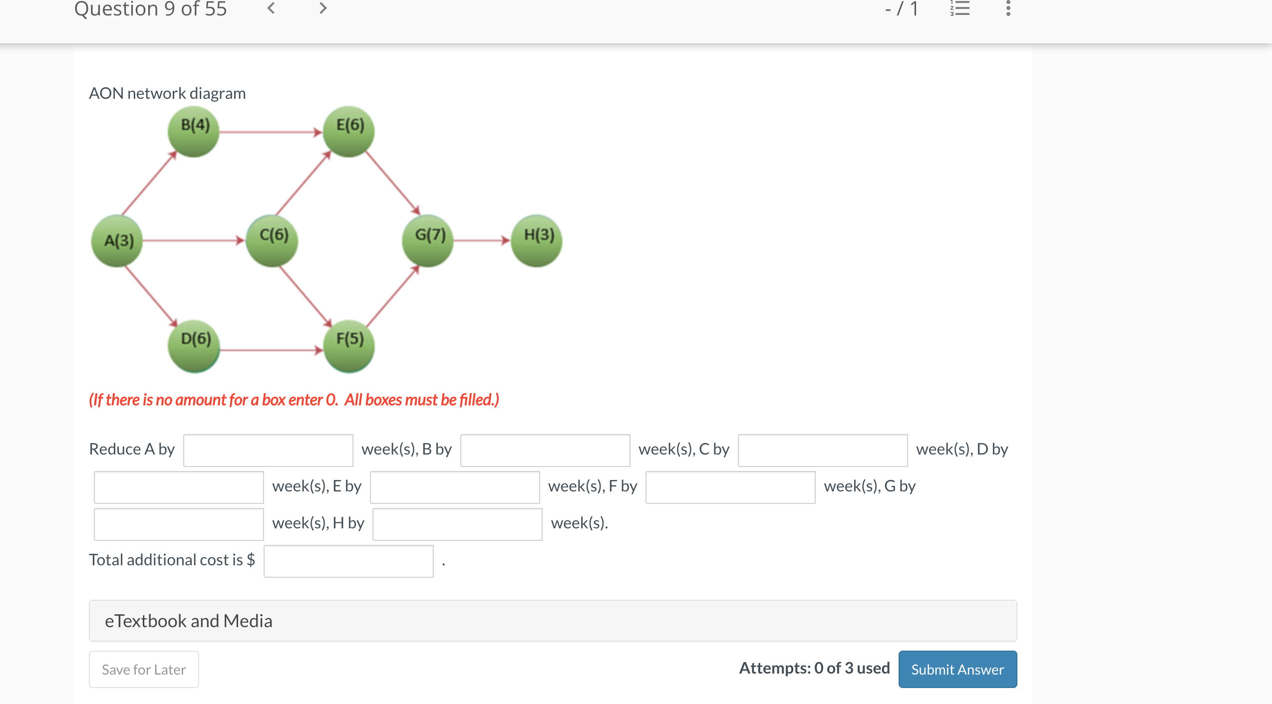  (If there is no amount for a box enter 0 .