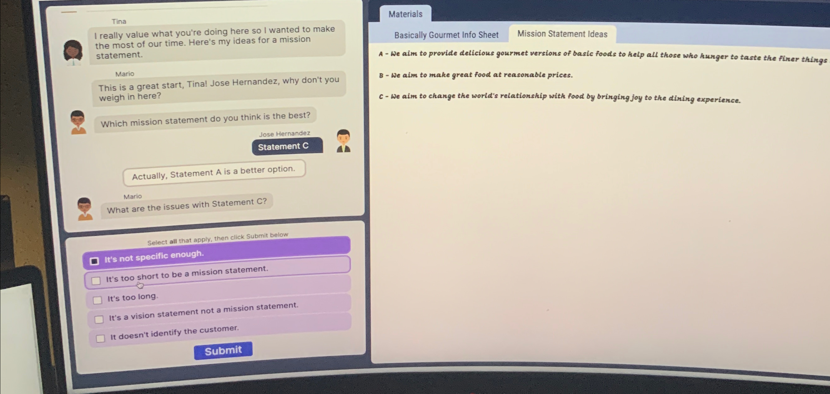  Tina I really value what you're doing here so I wanted