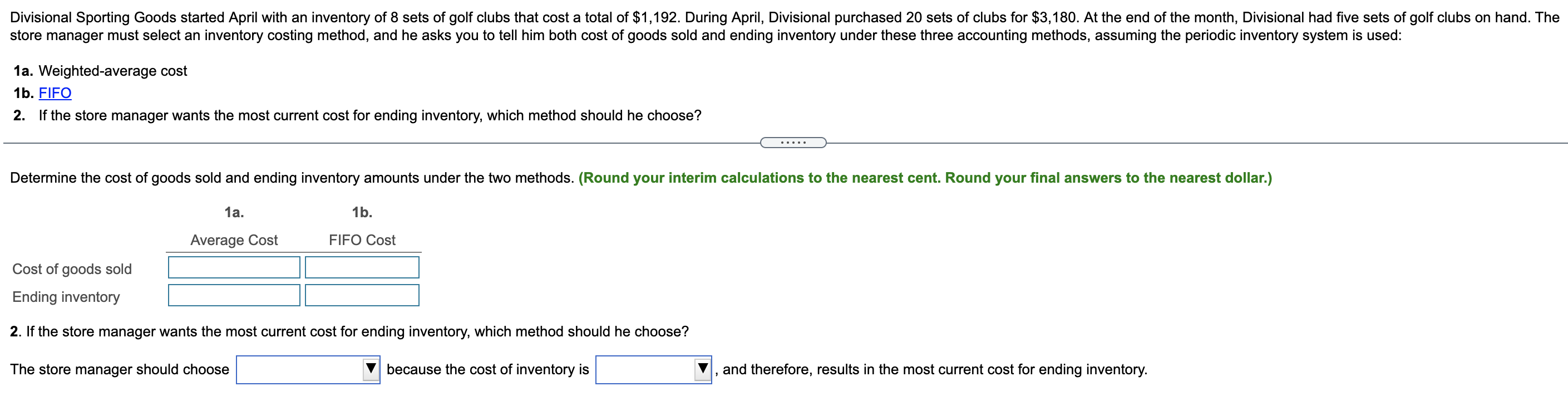 please help me with this practice question. take ur time. Divisional Spotting
