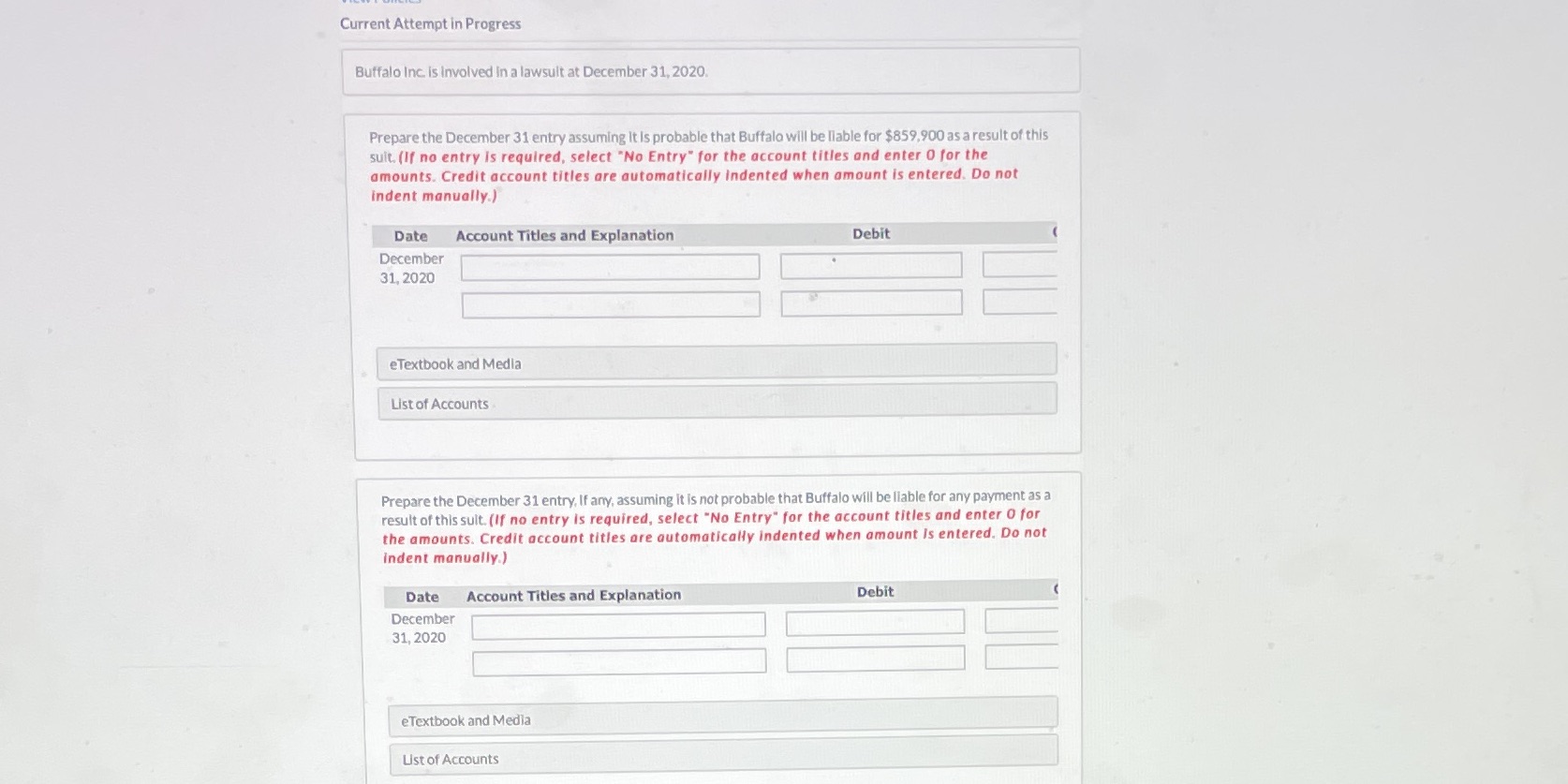  Current Attempt in Progress Buffalo Inc. is Involved in a lawsuit