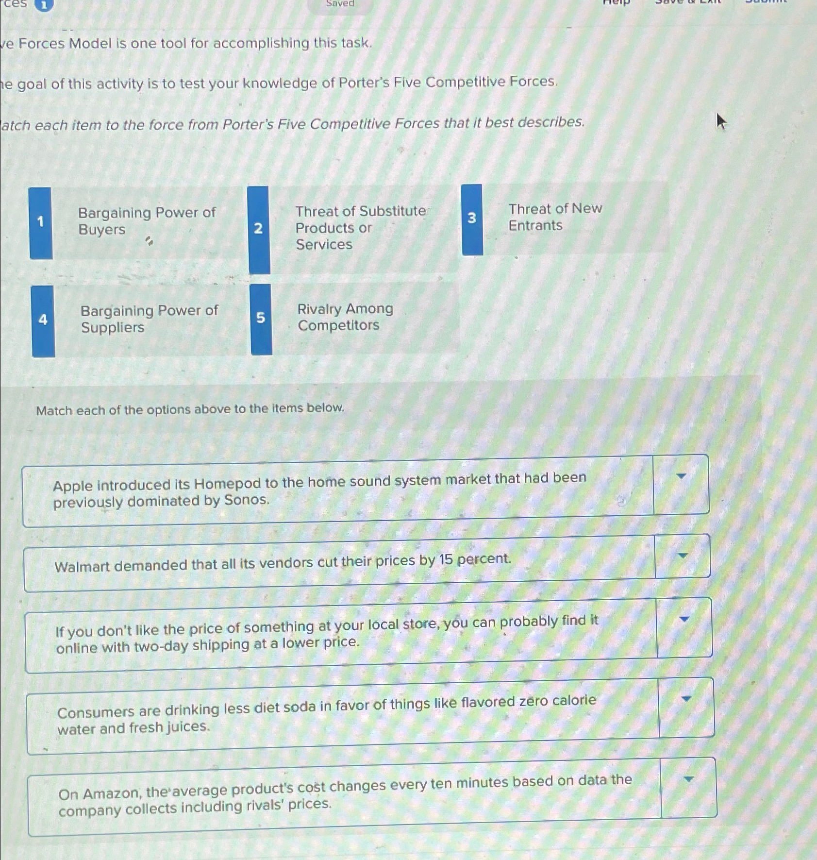  ve Forces Model is one tool for accomplishing this task. no