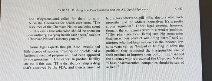 example, McKesson had supplied pharmacies in Mingo County, West Virginia-a poor, rural