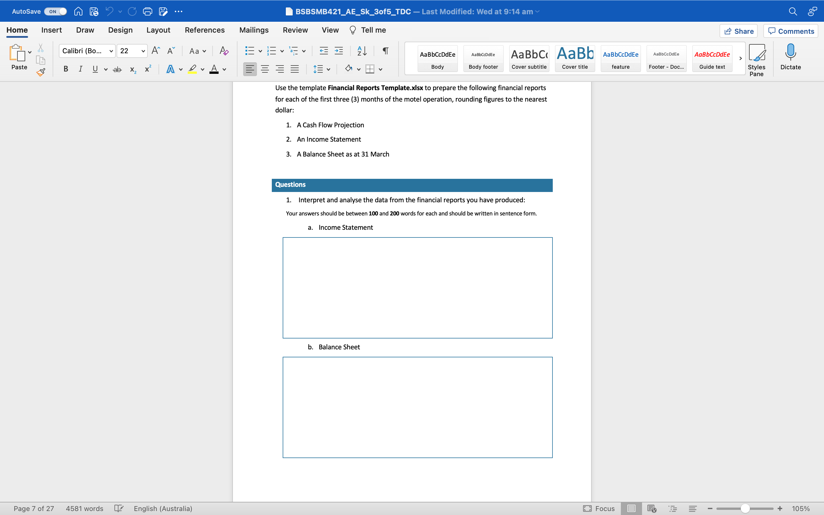 below AutoSave ON n F8 9069 ... BSBSMB421_AE_Sk_3of5_TDC - Last Modified: Wed