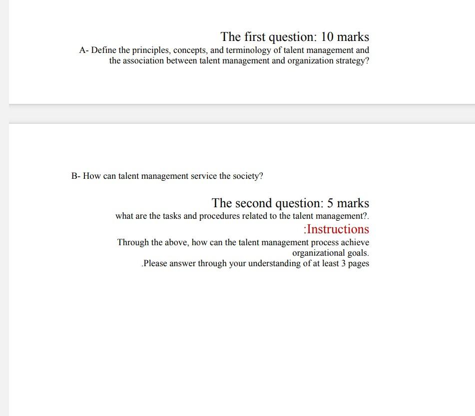 for employees in any company or institution, to ensure that employees perform