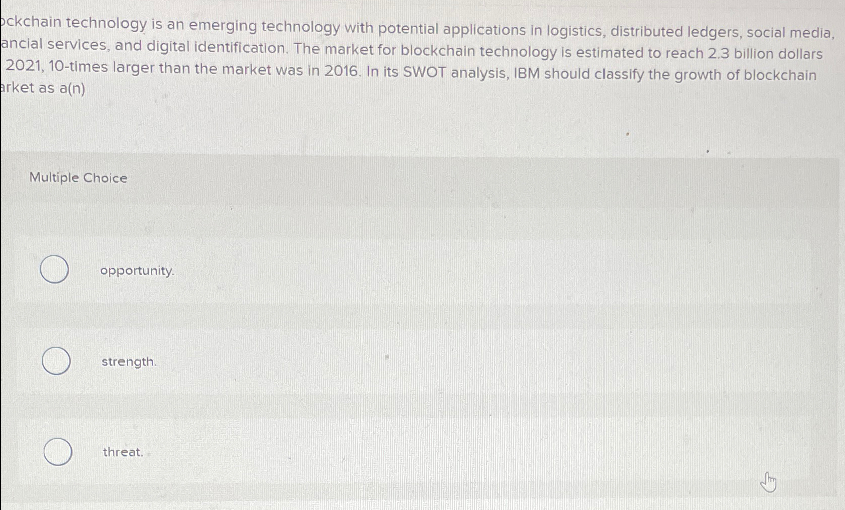  pckchain technology is an emerging technology with potential applications in logistics,