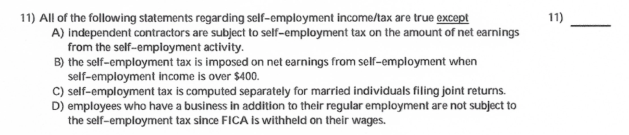 please answer and explane , thank you in advance , 11) All