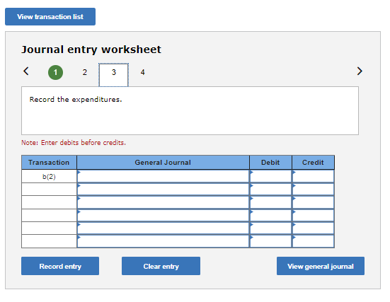 Debit Credit Record entry Clear entry View general journal\f\fCITY OF HICKORY HILLS