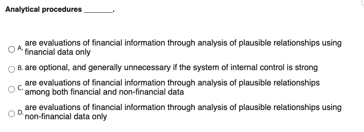 of any verbal representations made by management during the course of the