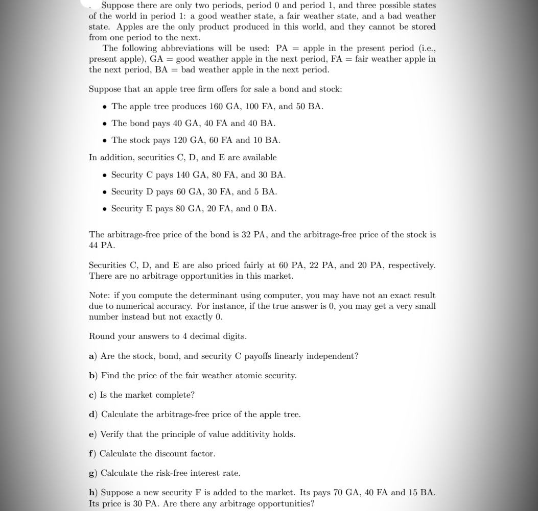 Hi, I have trouble doing this finance tutorial question. Matlab is needed