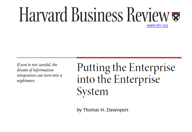  \ffinancial reporting. These cross-unit processes The company understood, however, that were