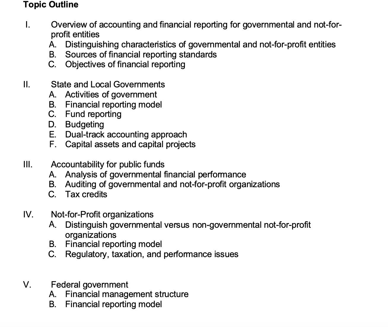 Please provide a few simple or broad topics that could be used