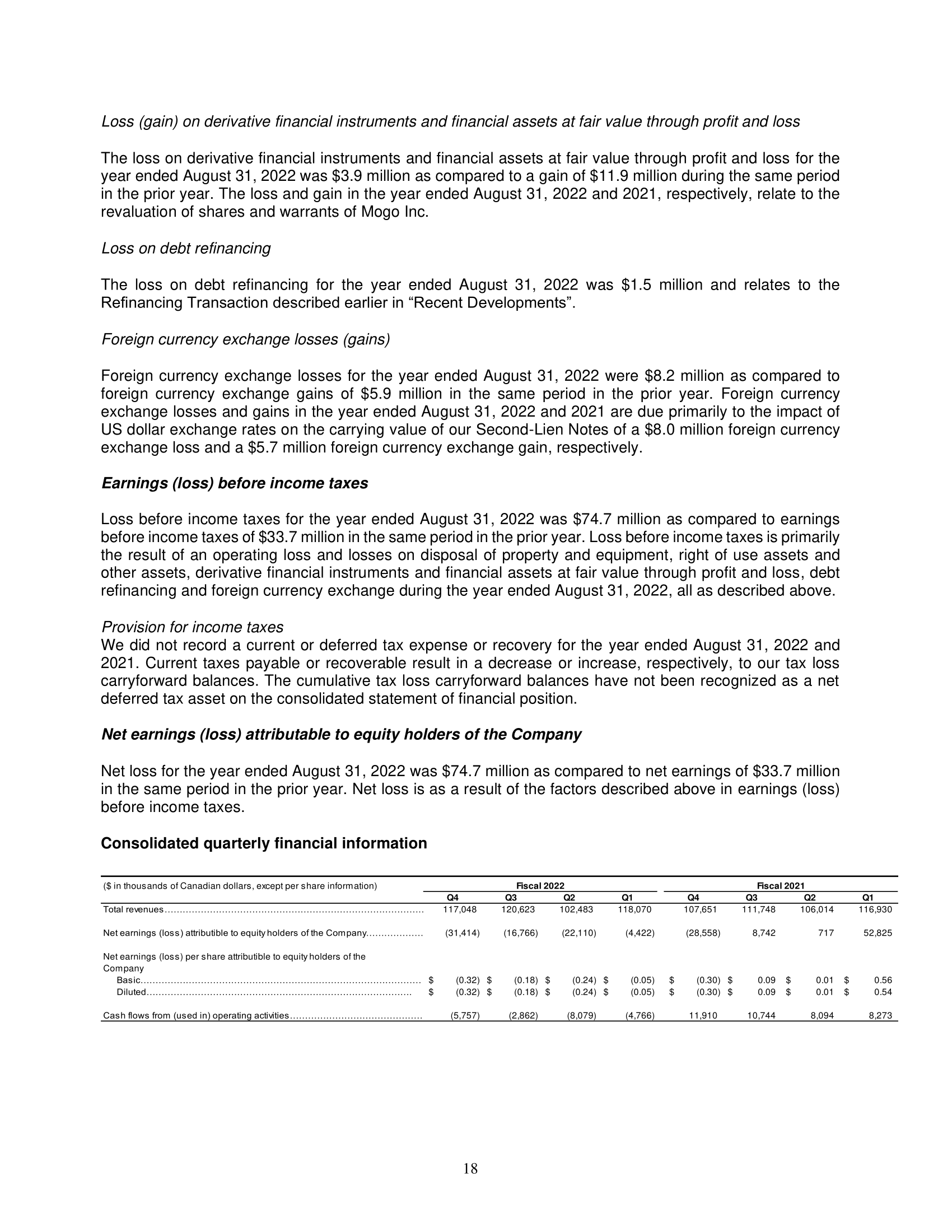2 Significant accounting policies, note 14 Long-term debt and note 20 Financial