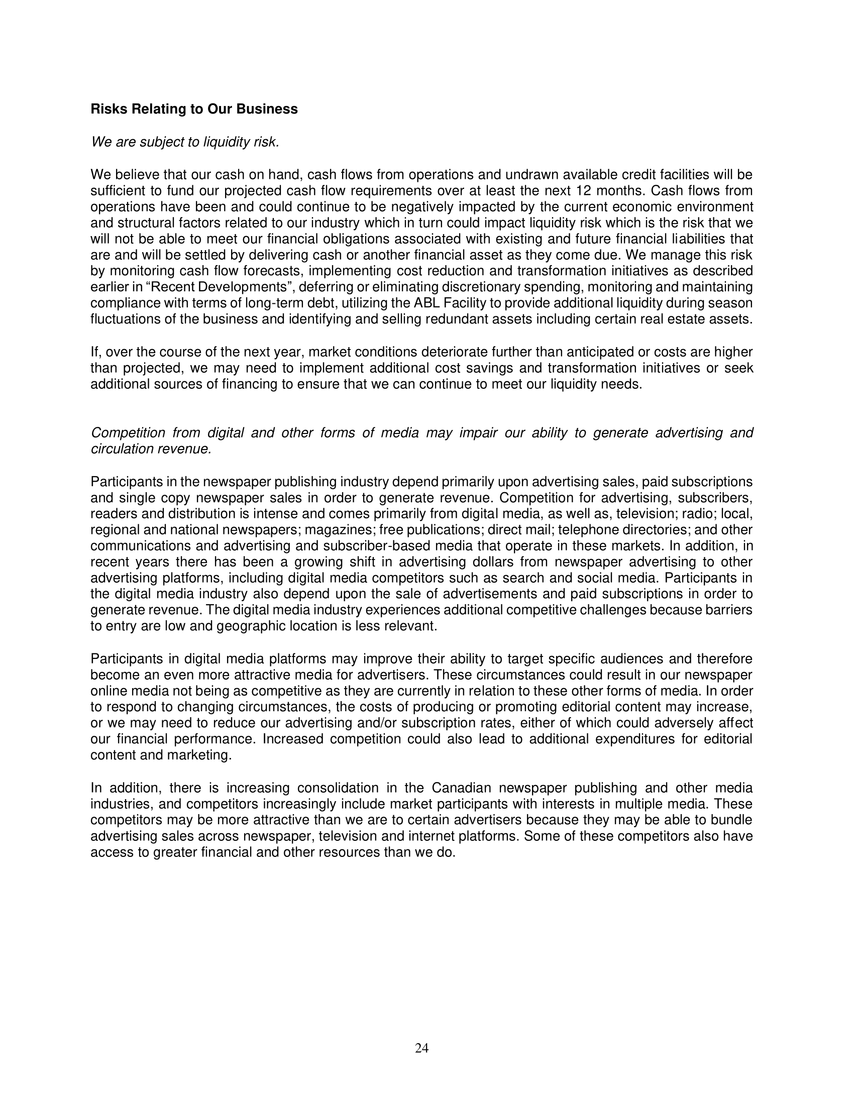 2022, the Company had working capital of $7.1 million which included a