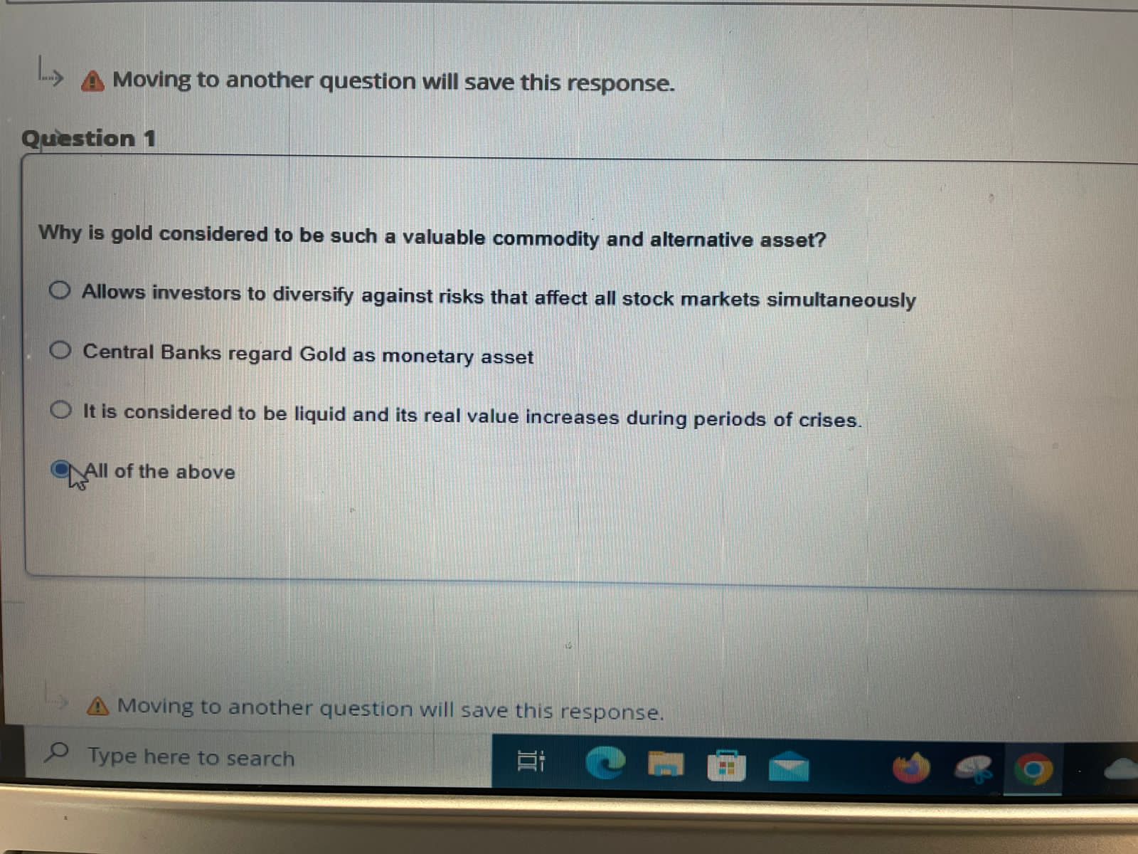 investment? Liquidity O Timing of exit Expected payoff at exit Likelihood of
