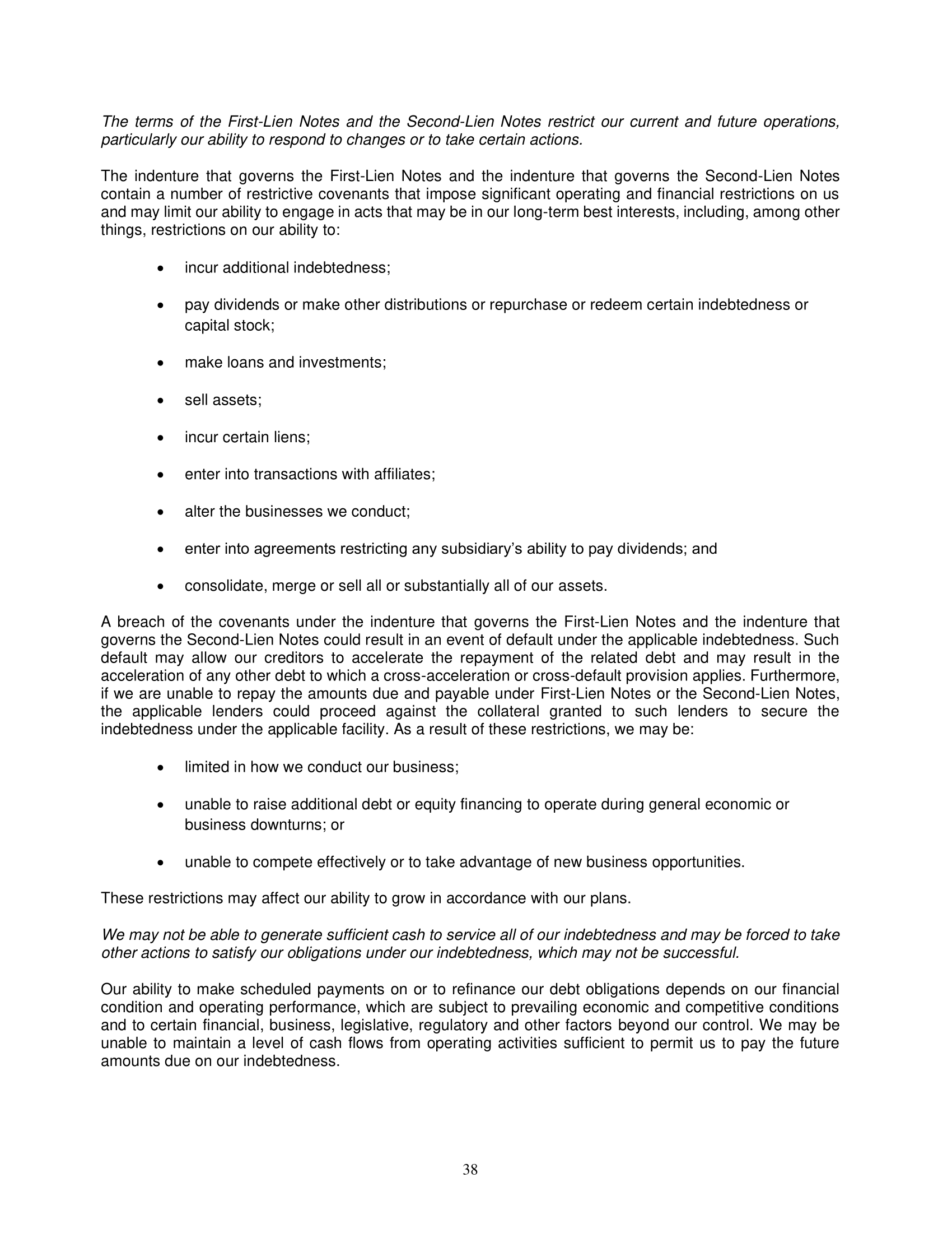 performing procedures to evaluate the cash flow forecasts and the Company's liquidity