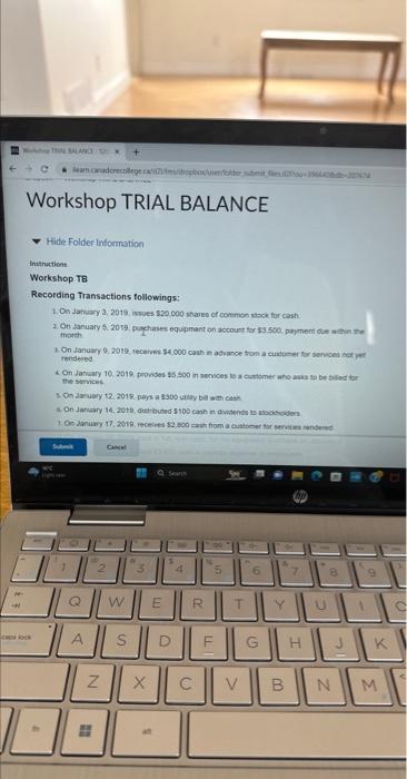 workshop trial balance + Workshop TRIAL BALANCE Hide Folder Information Infractions Workshop