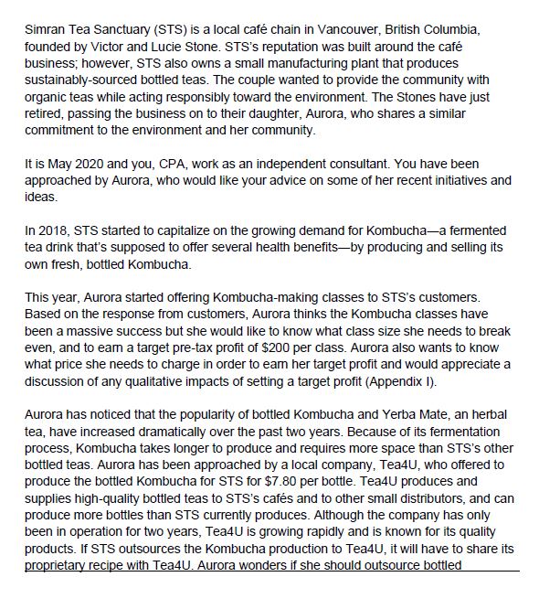 Simran Tea Sanctuary (STS) is a local cafe chain in Vancouver,